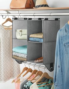 Wardrobe Closet Hanging Shelves