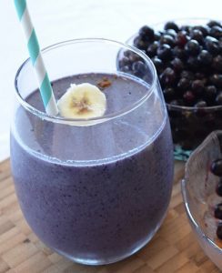 Best Protein Smoothies - Blueberry Banana Protein Smoothie