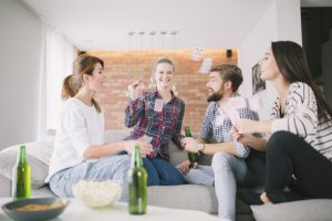 St. Patrick’s Day Party playing games