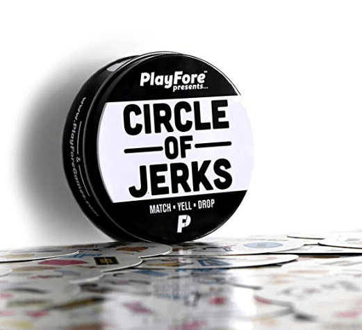 Fun adult games for next hangout - circle of jerks