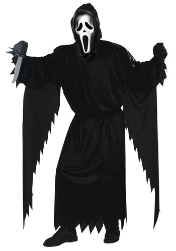 Adult Scream Costume - last minute halloween costumes