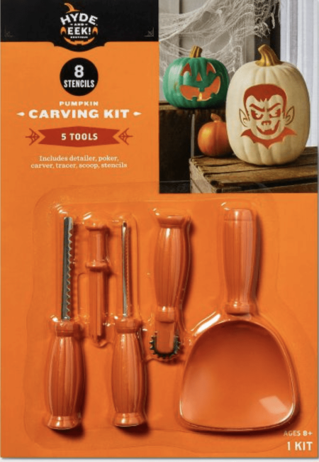 6pc Halloween Pumpkin Carving Kit - Hyde & EEK! Boutique™ - Halloween party ideas