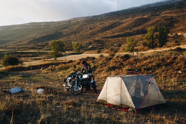 Motorcycle Camping Gear